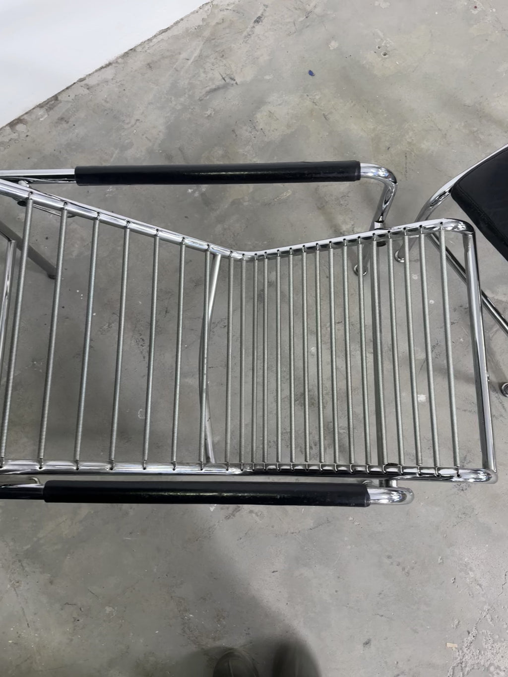 Genni Sessel von Gabriele Mucchi für Zanotta, Leder & Chrom, 1970er, Vintage