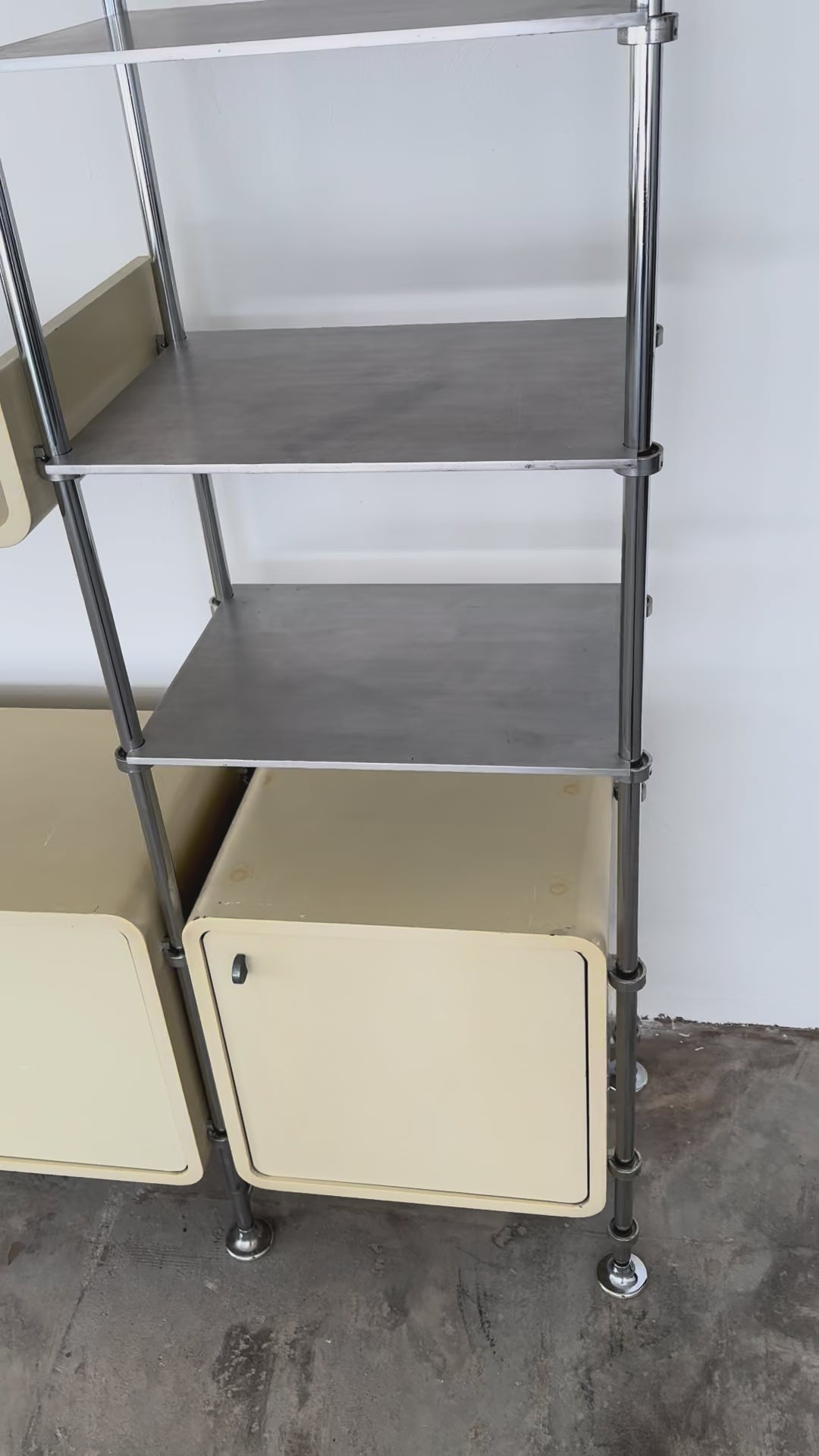 Vintage Modular Wandregal von Michel Ducaroy | Originalzustand | 1970er Mid-Century Modern Design