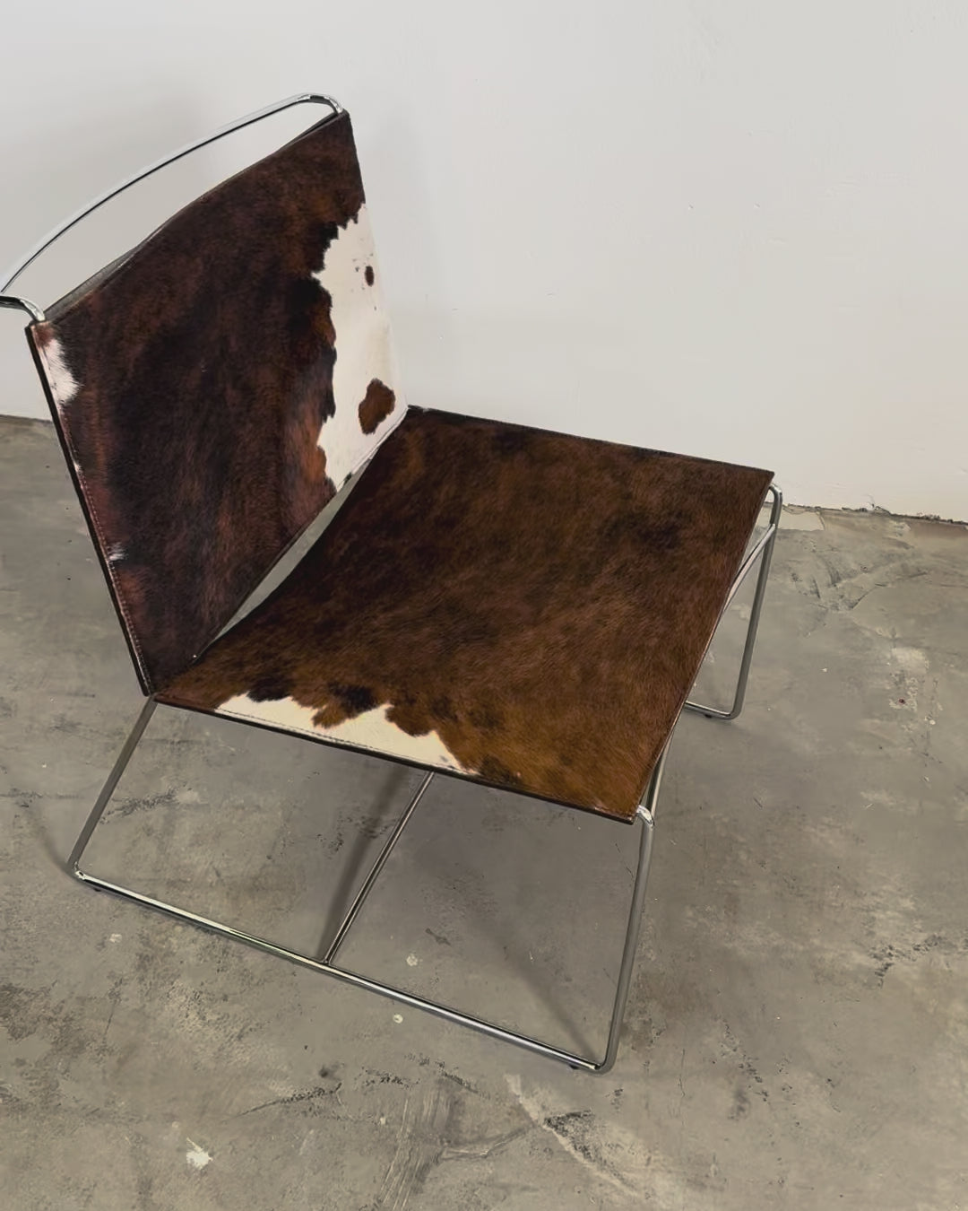 FIL Sessel von Pascal Mourgue für Ligne Roset, Kuhfell-Ausführung, 1970er