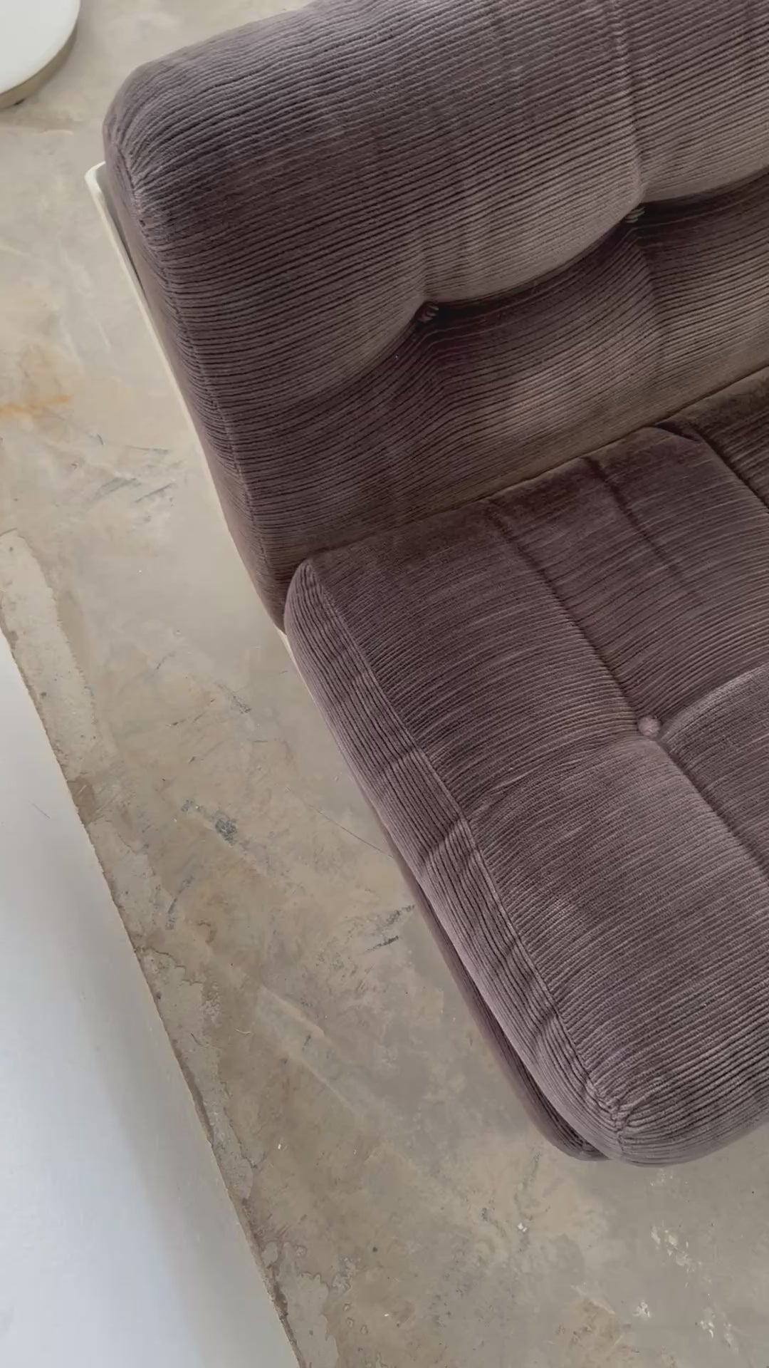 Amanta armchair Sessel by Mario Bellini dunkel brauner Bezugsstoff, C&B Italia (Kopie)