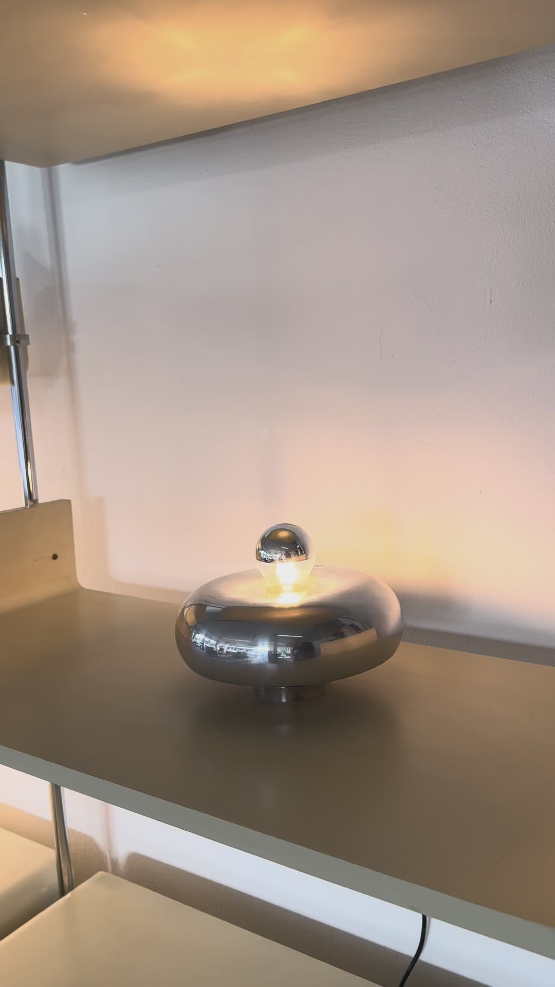 Ingo Maurer Pox – Vintage Tisch- oder Wandleuchte, Space Age Design, 1960er