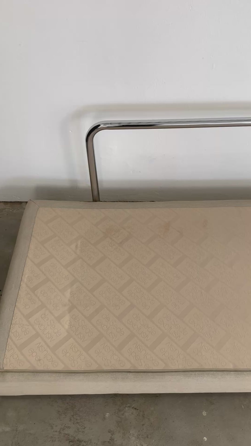 De Sede DS-85 Sofa / Daybed – seltene Baumwolle-Leinen-Version – 1970er