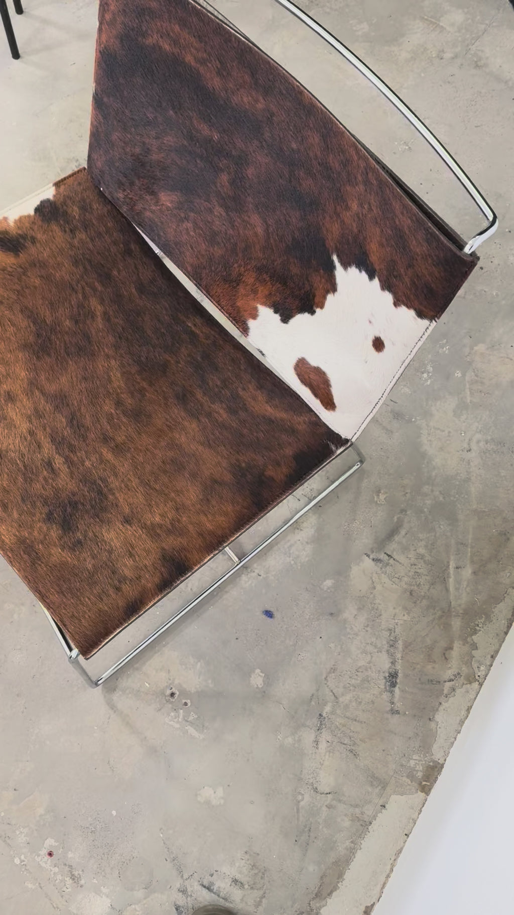 FIL Sessel von Pascal Mourgue für Ligne Roset, Kuhfell-Ausführung, 1970er