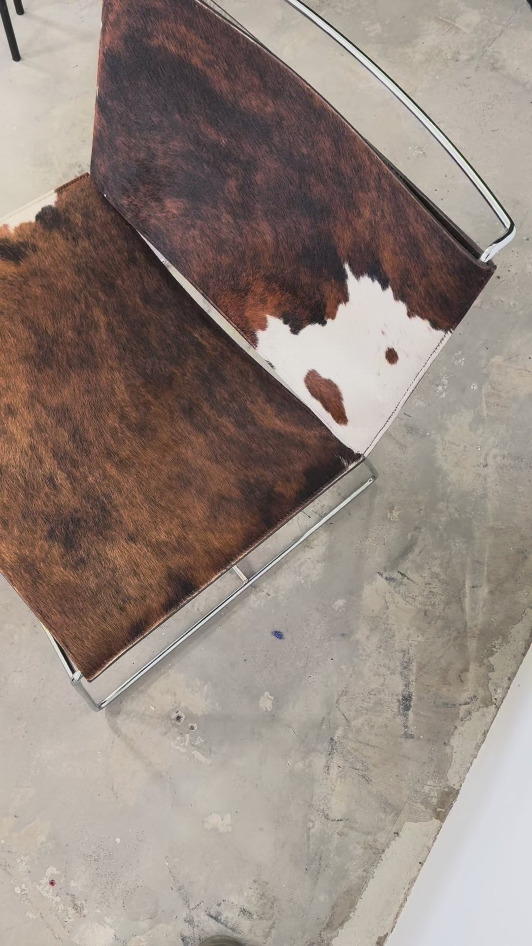 FIL Sessel von Pascal Mourgue für Ligne Roset, Kuhfell-Ausführung, 1970er